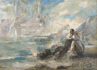 Nicolae Vermont Visul lui Ulise Spain oil painting art